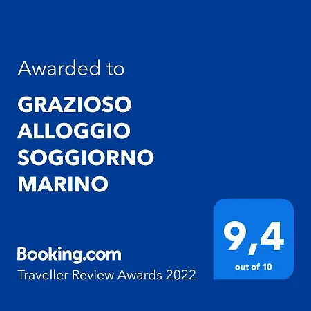 Grazioso Alloggio Marino Apartment *